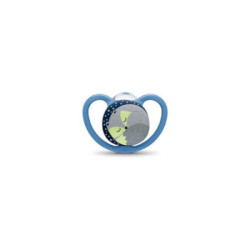 Chupete Silicona Nuk Space Nigth 18-36 M 1 Ud.