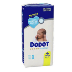 Dodot Pañal T-1 R Nacido 2-5K 30 U Baja