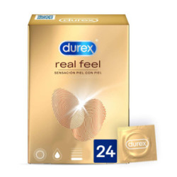 Preservativos Durex Real Feel Sin Latex 24 Uds.