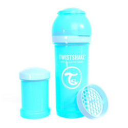 Biberon Twistshake Antic. 260Ml. Color Azul