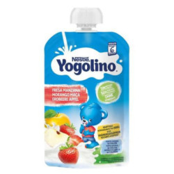 Nestle Yogolino Sin Azucares Aadidos 1 Bolsa 100 G Sabor Fresa Manzana