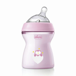 Chicco Bib. Ppp Rosa Tet.Sil Nor 2M+ 250Ml.