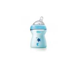 Chicco Biberón Ppp Azul Tetina Silicona Nor 2M+ 250 Ml.