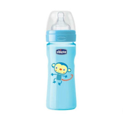 Biberon Silicona Chicco 2M+ 250Ml. Flujo Medio