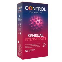 Control Preservativos Sensual Intense Dots 12 Uds.