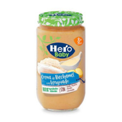 Hero Baby Natur Crema De Bechamel Con Lenguado
