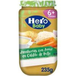 Pedialac Zanahorias Con Arroz Hero Baby 250 G