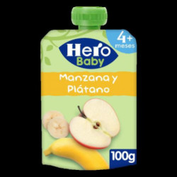 Hero Baby Manzana Y Platano 100 G