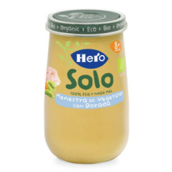 Hero Baby Solo Menestra Verduras Con Dorada 190