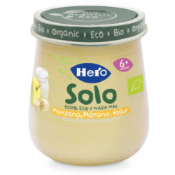 Hero Baby Solo Manzana Platano Y Yogur 120 G