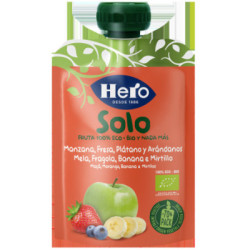 Hero Baby Solo Manzana Platano Y Fresa 100 G