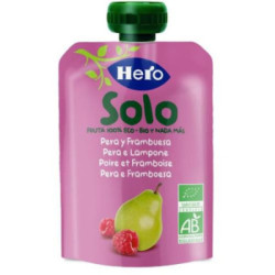 Hero Solo 1 Bolsita 100 G Sabor Pera Y Frambuesa