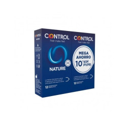 Control Nature Preservativos Mega Ahorro 2X12 Uds.