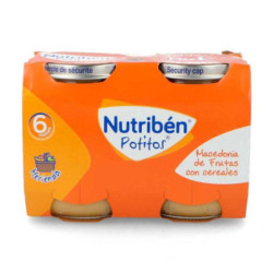 Nutriben Potitos Macedonia De Frutas Con Cereale