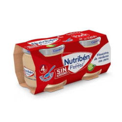 Nutriben Potitos Menestra De Verduras Con Pavo 2 Envases 12