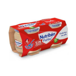 Nutriben Potitos Verduritas Con Pollo 2 Envases 120 G