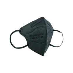 Mascarilla Ffp2 Negra Infantil Eurolab