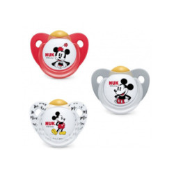 Chupete Nuk Disney Mickey Silicona Talla 2 N 1 Uds.