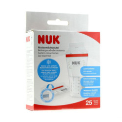 Nuk Bolsas De Leche Materna 25 U